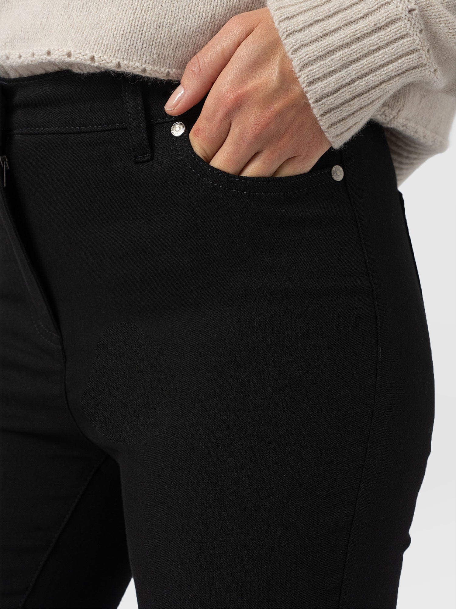 Maeva Skinny Pant Black - Women's Pants | Saint + Sofia® US